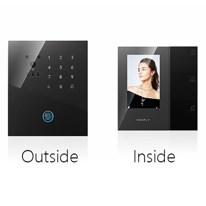 Q02 surface-mounted smart lock