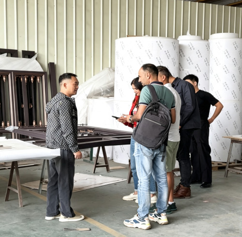 Foshan Aludex Doors & Windows Co., Ltd. Receives Overseas Clients for Factory Inspection