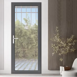 NAFS Tested Energy Saving Customized Design PVC Vinyl UPVC Doors Casement Swing Doors