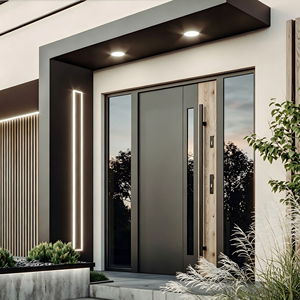 Aluminum Large Pivot Door Offset Axis