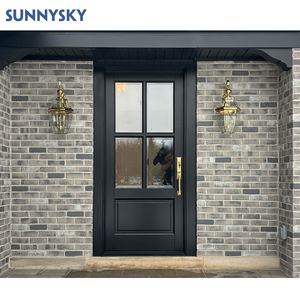 Sunnysky Modern American Design House Entrance Front Pivot Door