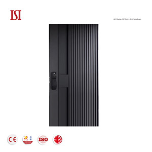 European Luxury Entrance Doors With Anti-Theft Security Modern Residential Exterior For Luxury Villas Manual Opening