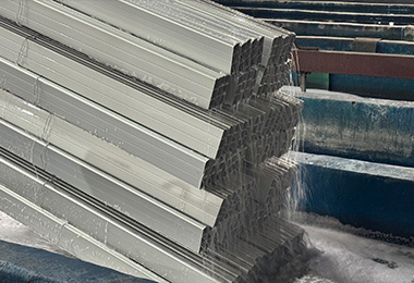 Acid washing stage