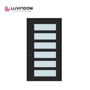 Secure Large Opening Aluminum Entry Pivot Doors North American Communities