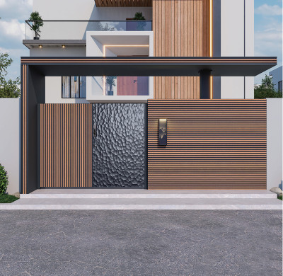 G-002 Aluminum Hinged Swing Gate