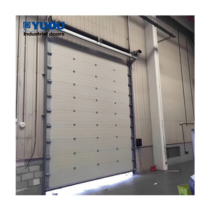 Easy to Install Design Exclusive Drawings Demand Customization Industrial Automatic Sandwich Panel Warehouse Sectional Doors