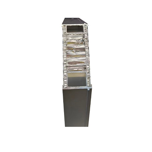 T65 series aluminum door cross-section