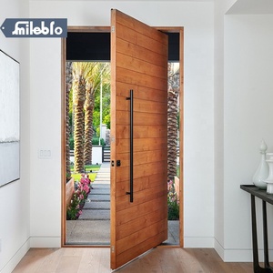 Italian Style Main Pivot Wood Doors