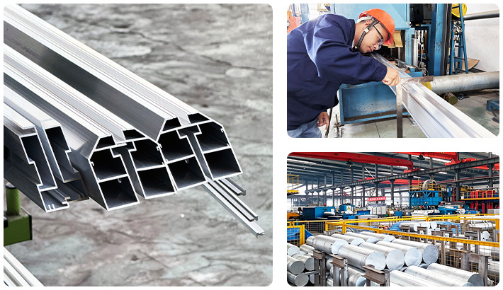 High purity primary aluminum profiles raw material