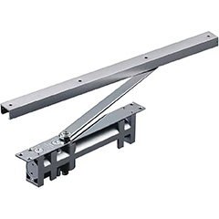 Aluminum entry door lock set