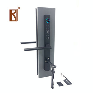 Ultra Narrow Frame Broken Bridge Aluminum Fingerprint Smart Lock